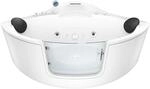 Acquavapore - Whirlpool Pool Badewanne Eckwanne Wanne W60-sc 140x140cm Mit T&uuml;r