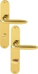 Hoppe - Langschildgarnitur Verona M151/302 Ms F71 Sk/ol 78mm Din L/r - 2803763