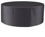 Schutzh&uuml;lle F&uuml;r Runde Sitzgruppen &Oslash;200xh85 Cm Schutzhaube Gartentisch Tischh&uuml;lle
