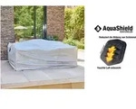 Aquashield Loungeh&uuml;lle 240x220xh70cm Hellgrau, 100% Polyester