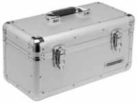 Anndora - Werkzeugkoffer Transportbox 13 l Werkzeugkasten Werkzeugbox - silber -