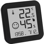 Tfa Dostmann Black & White Thermo-/hygrometer Schwarz 30.5054.01