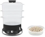 Tefal Ultracompact Vc204810 Dampfgarer Schwarz 9 Liter