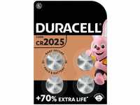 Batterie Lithium, Knopfzelle, CR2025, 3V - Electronics, Retail Blister (4-Pack)