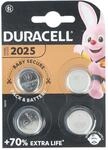 Varta - Duracell Knopfzelle Cr 2025 3 V 4 St. 165 Mah Lithium Elektro 2025