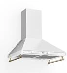Victoria Dunstabzugshaube 60cm Retro-design 644,5m&sup3;/h 2 Led-lampen