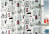 Spirella - Westminster -Kollektion, Textilduschvorhang 180 x 200, 100%...