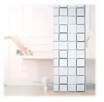 Duschrollo Square, Wasserabweisend, Retro Badrollo Wanne U. Dusche, Deckenmontage,