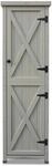 Gartenschrank ''Ben'' Aus Holz, Grau, 45 X 45 X 160 Cm - Habau