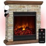Etna Elektrokamin 1800w Wochentimer Fernbedienung Led - Klarstein
