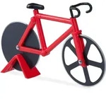 Fahrrad Pizzaschneider, Lustiger Pizzaroller Mit Schneider&auml;dern Aus Edelstahl,