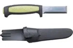 Morakniv - Handwerker Messer Mit Stemmeisen Feststehend 74mm Mit K&ouml;cher, Edelstahl