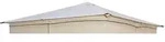 Ersatzdach F&uuml;r Pavillon Venezia, Polyester Pvc-beschichtet &Eacute;cru