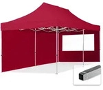 House Of Tents - 3x6 M Faltpavillon, Economy Alu 32mm, Seitenteile Mit