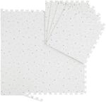 Relaxdays - Puzzlematte Sterne, 8 St&uuml;ck, Eva Schaumstoff, Schadstofffrei, Baby &