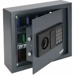 Hmf - 2030-11 Schl&uuml;sseltresor 30 Haken, 30 X 28 X 10 Cm, Anthrazit