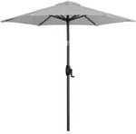 Sonnenschirm/ Kurbelschirm 'basic Lift Neo 180' Mit H&ouml;henverstellung, 180 Cm,
