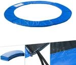 Arebos - Randabdeckung Trampolin Randschutz Umrandung 244 Cm Blau 28 Cm Breit