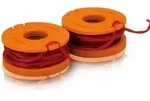 Worx - Ersatzfaden Spulen 2x 3m, 1.65mm 2er-set F&uuml;r Wg157e & Wg163e