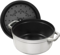 Cocotte Rund White Truffle 26cm (4050-413-0) - Staub