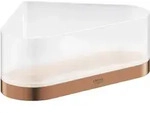 Grohe Selection - Duschablage Mit Halter, Glas / Warm Sunset Geb&uuml;rstet 41038dl0