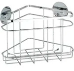 Turbo-loc&reg; Edelstahl Eckablage, Rostfrei, Befestigen Ohne Bohren, Silber...