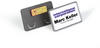 Durable - 945079 clip card mit Magnet HxB 40 x 75 mm grau
