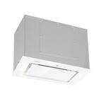 Klarstein - Hektor Dunstabzugshaube Einbau 52cm Abluft: 530 M&sup3;/h Led Touch Glas