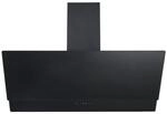 Respekta - Dunstabzugshaube Schr&auml;ghaube Kopffrei 90 Cm Schwarz Wandhaube