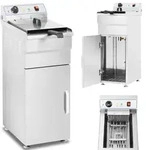 Royal Catering - Friteuse Fritteuse Edelstahl Gastro Profi 400v Kapazit&auml;t 16 L