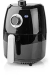 Nedis - Lfreie Fritteuse 100 W Schwarz Kaaf120fbk