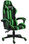 Gaming-stuhl Schwarz Und Gr&uuml;n Kunstleder - Vidaxl