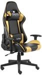 Vidaxl - Gaming-stuhl Drehbar Golden Pvc