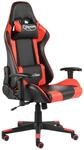 Gaming-stuhl Drehbar Rot Pvc Vidaxl