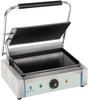 Kontaktgrill Elektro Gastro Edelstahl 230V 2200W Panini Toaster Grill
