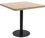 Bistrotisch Hellbraun 80x80 Cm Mdf - Vidaxl