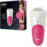 Braun - Epilierer Silk-&eacute;pil 5-500 Sensosmart, Rosa/wei&szlig; 4210201190530