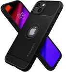 Spigen Rugged Armor Matte Black Iphone 13 H&uuml;lle