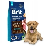 Brit Premium By Nature Sensitive Lamm Trockenfutter F&uuml;r Hunde, 15 Kg