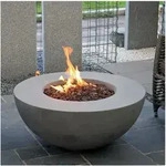Gasfeuerstelle '&auml;tna' In Beton-optik - Elementi