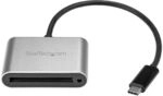 Startech.com Cfastrwu3c Kartenleser Usb 3.2 Gen 1 (3.1 Gen 1) Type-c Schwarz, Silber