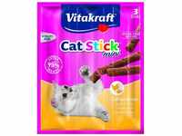 Vitakraft - Katzensnack Cat-Stick mini Geflügel & Leber - 3 x 6g