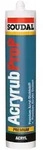 Soudal Acryrub Prop Weiss 310ml Dichtstoff Dichtmasse Maleracryl