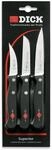 F. Dick K&uuml;chenmesser-set Superior K&uuml;chenmesser Gem&uuml;semesser Sch&auml;lmesser 84700042