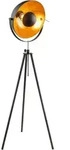 Stehlampe - Lenn - Schwarz - Metall - &Oslash; 69cm - E27 - - Globo