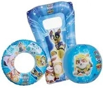 Strandspielzeug Set 3-teilig, Wasserball, Schwimmreifen, Kindermatratze