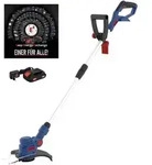 Akku Rasentrimmer Rt 18-201-05 Garten Trimmer Ladeger&auml;t 10 Messer - G&uuml;de