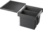 Flexon Ii - Einbaum&uuml;lleimer, Geteilt, Volum 32 L 521468 - Blanco