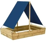 Sandkasten Mit Dach 160x100x133 Cm Impr&auml;gniertes Kiefernholz Vidaxl