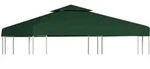 Pavillon-ersatzdach 310 G/m2 Gr&uuml;n 3x3 M Vidaxl